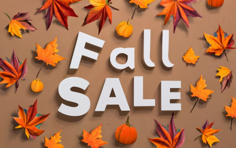 Fall Into Savings this October at Half Price Furniture!