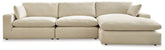 Elyza Sectional with Chaise Half Price Furniture