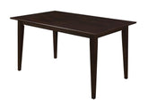 Gabriel Rectangular Dining Table Cappuccino Half Price Furniture