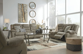 McCade Reclining Loveseat with Console - Half Price Furniture