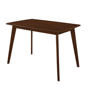 Kersey Dining Table with Angled Legs Chestnut Half Price Furniture