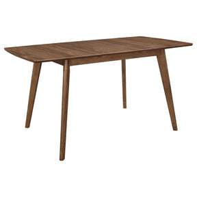 Alfredo Rectangular Dining Table Natural Walnut Half Price Furniture