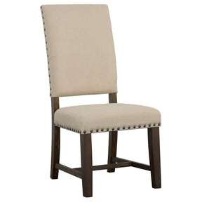 Twain Upholstered Side Chairs Beige (Set of 2) Half Price Furniture