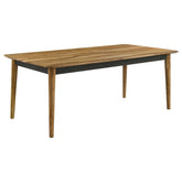 Partridge Wooden Dining Table Natural Sheesham Half Price Furniture