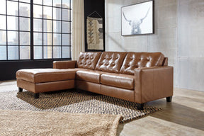 Baskove Sectional with Chaise - Half Price Furniture