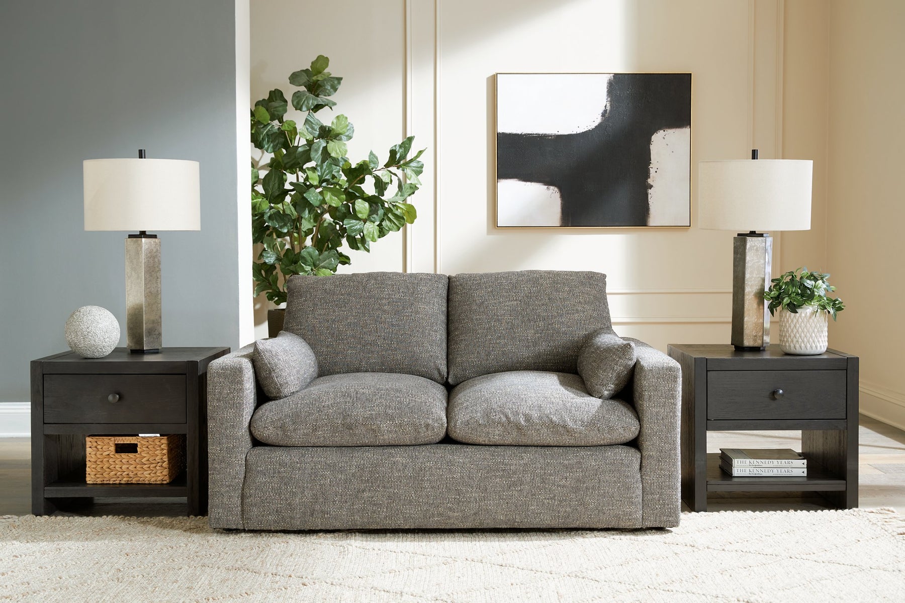 Dramatic Loveseat - Half Price Furniture