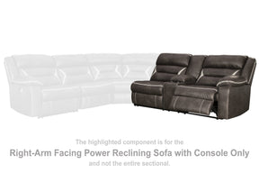 Kincord Power Reclining Sectional - Half Price Furniture