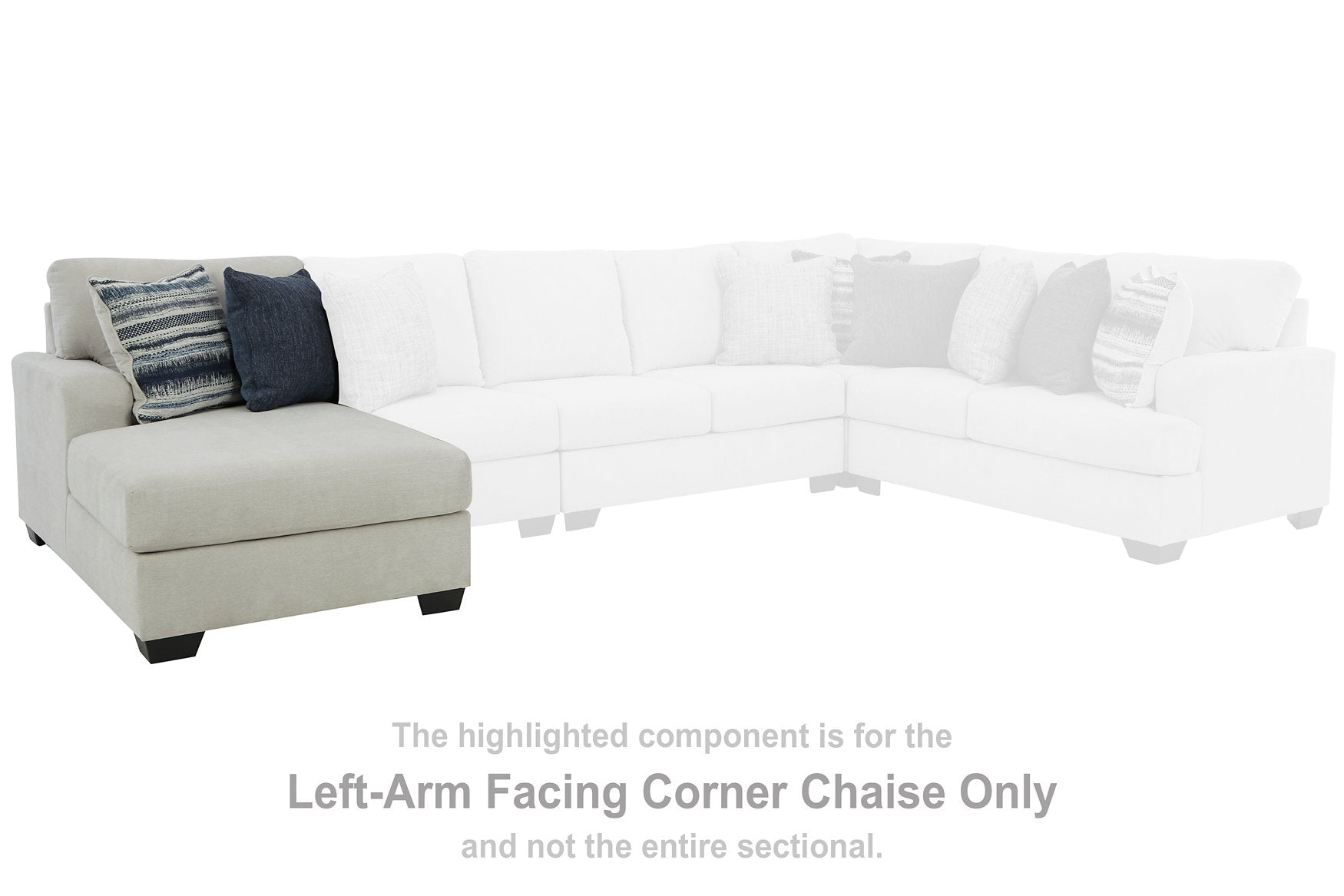 Lowder Sectional with Chaise - Half Price Furniture