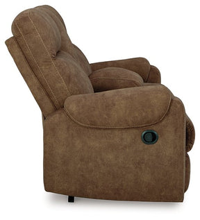 Edenwold Reclining Loveseat with Console - Half Price Furniture