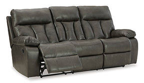 Willamen Reclining Sofa with Drop Down Table - Half Price Furniture