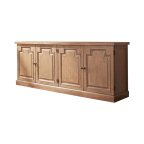 Florence 4-door Sideboard Rustic Smoke Half Price Furniture