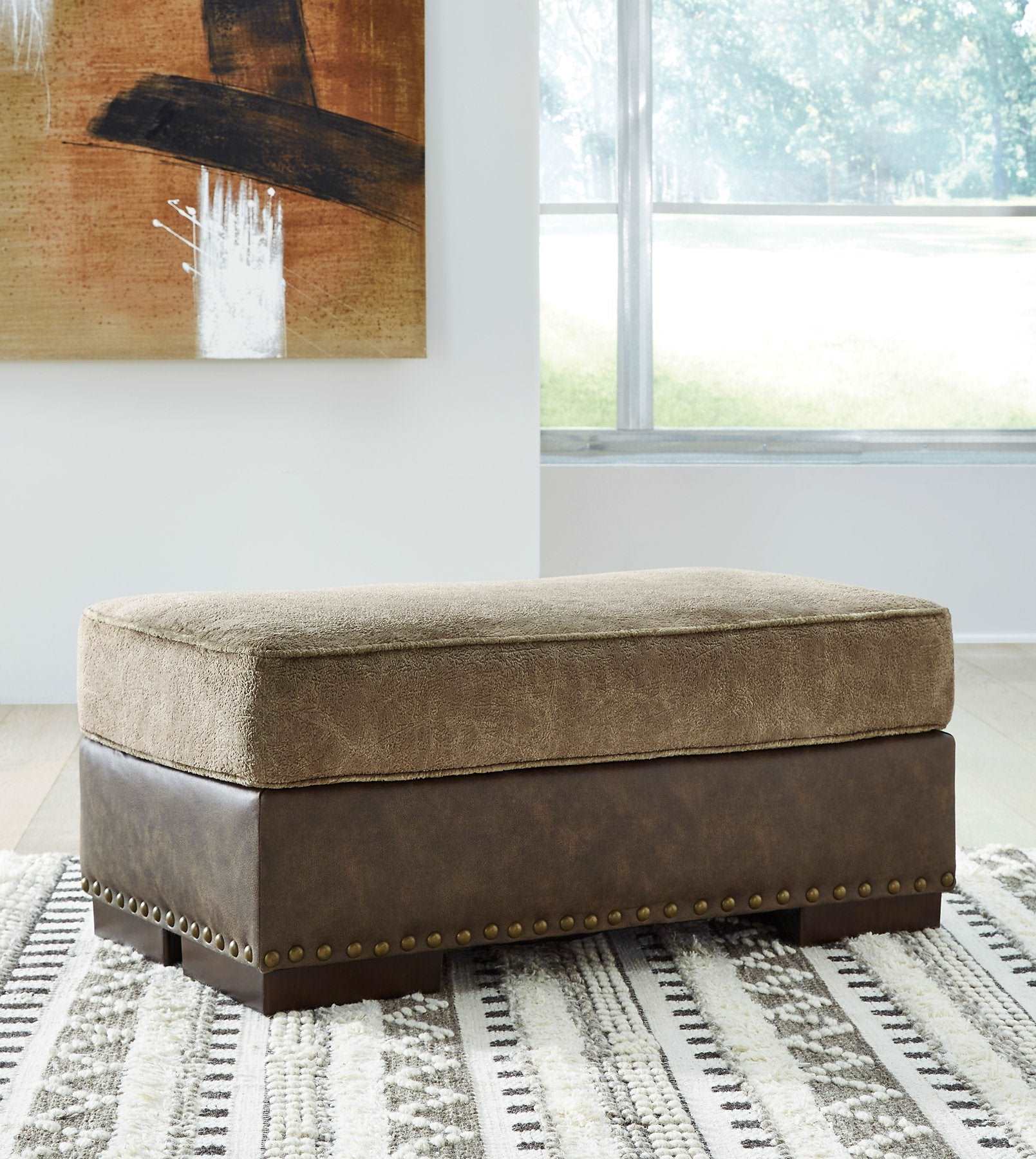 Alesbury Ottoman - Half Price Furniture