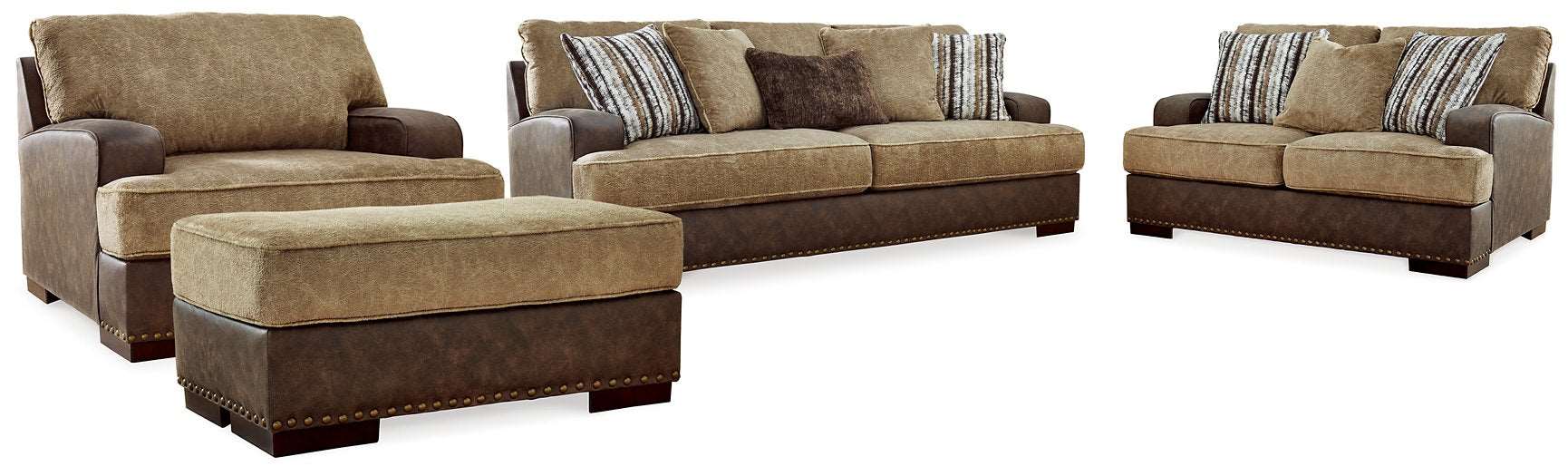 Alesbury Living Room Set - Living Room Set - Half Price Furniture