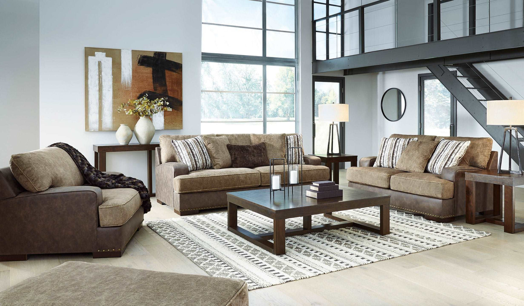 Alesbury Living Room Set - Living Room Set - Half Price Furniture