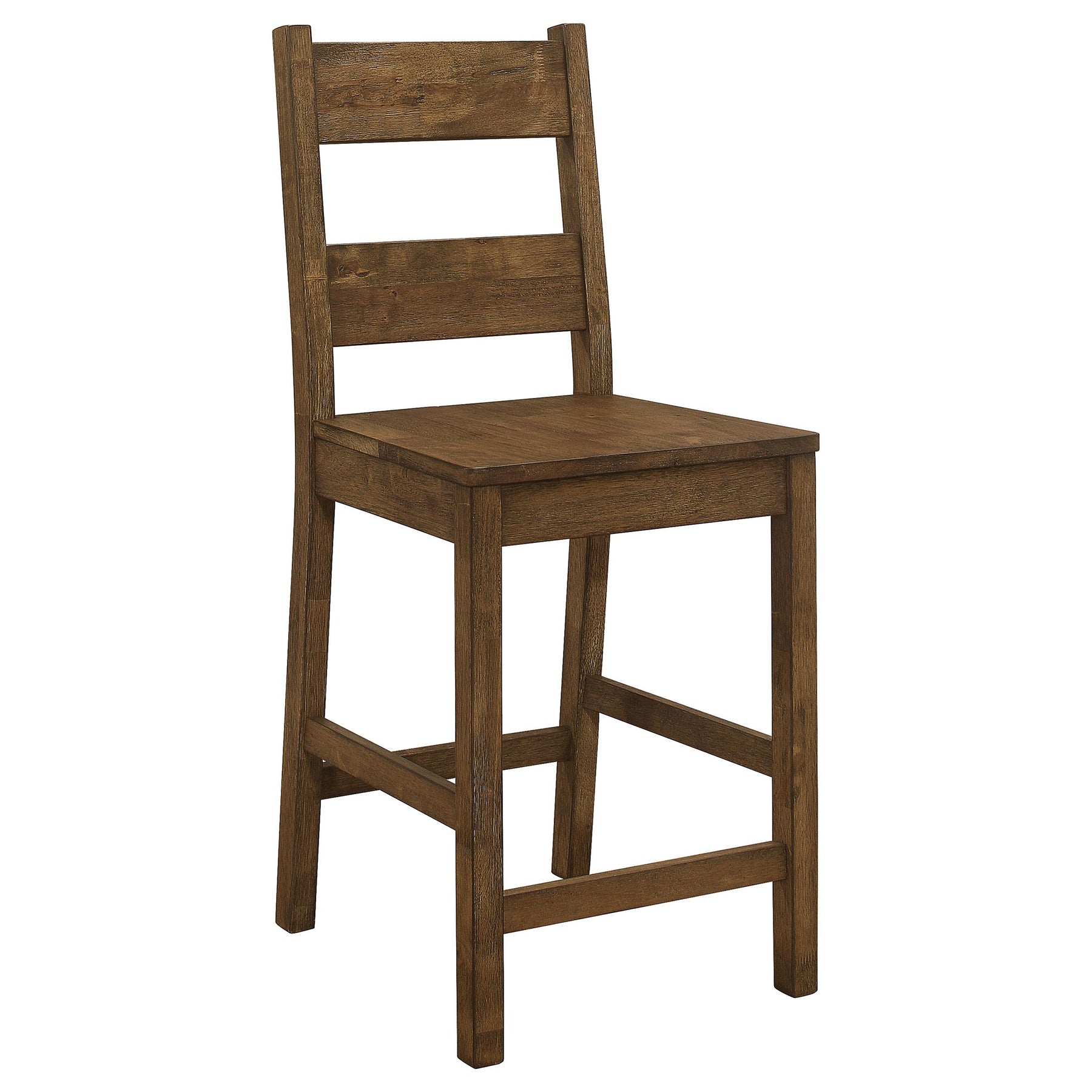 Coleman Counter Height Stools Rustic Golden Brown (Set of 2) Half Price Furniture