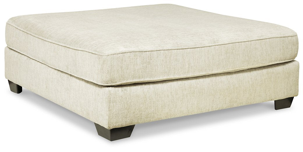 Rawcliffe Oversized Accent Ottoman Half Price Furniture