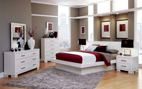 Jessica Bedroom Set with Nightstand Panels - Half Price Furniture