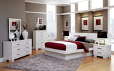 Jessica Bedroom Set with Nightstand Panels Half Price Furniture