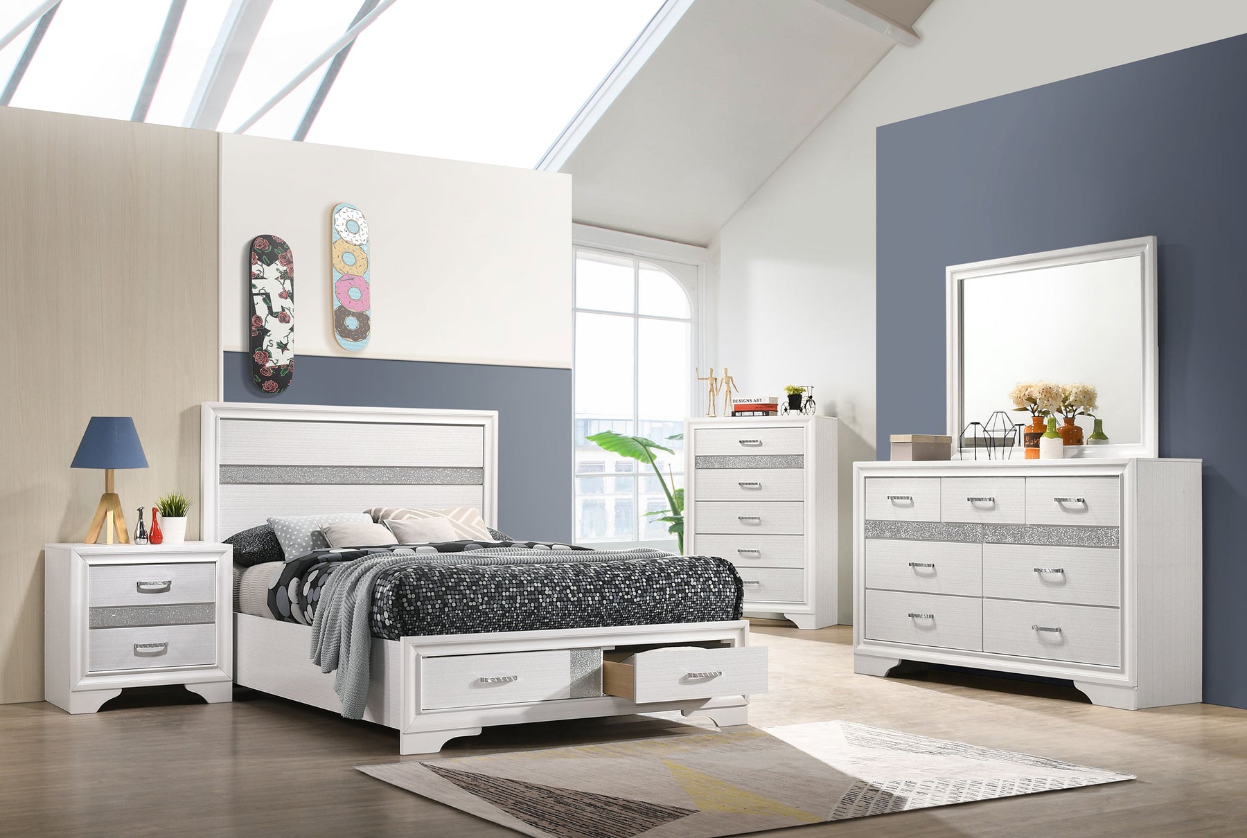 Miranda Storage Bedroom Set - Half Price Furniture