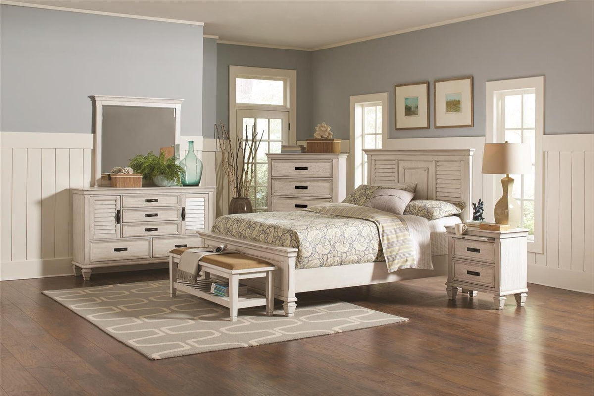 Franco Storage Platform Bedroom Set Half Price Furniture