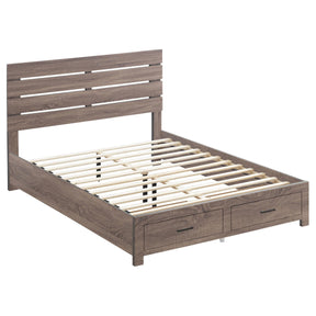 Brantford Queen Storage Bed Barrel Oak Half Price Furniture