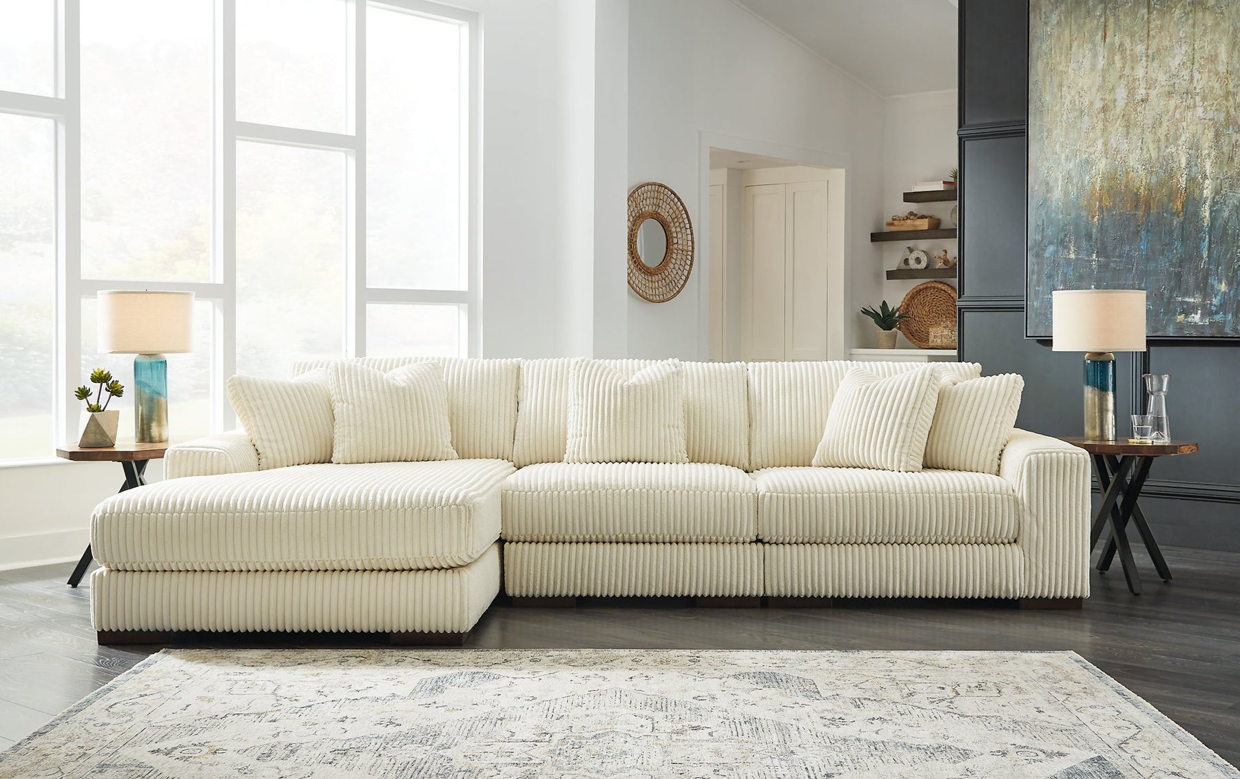 Lindyn Sectional with Chaise - Half Price Furniture