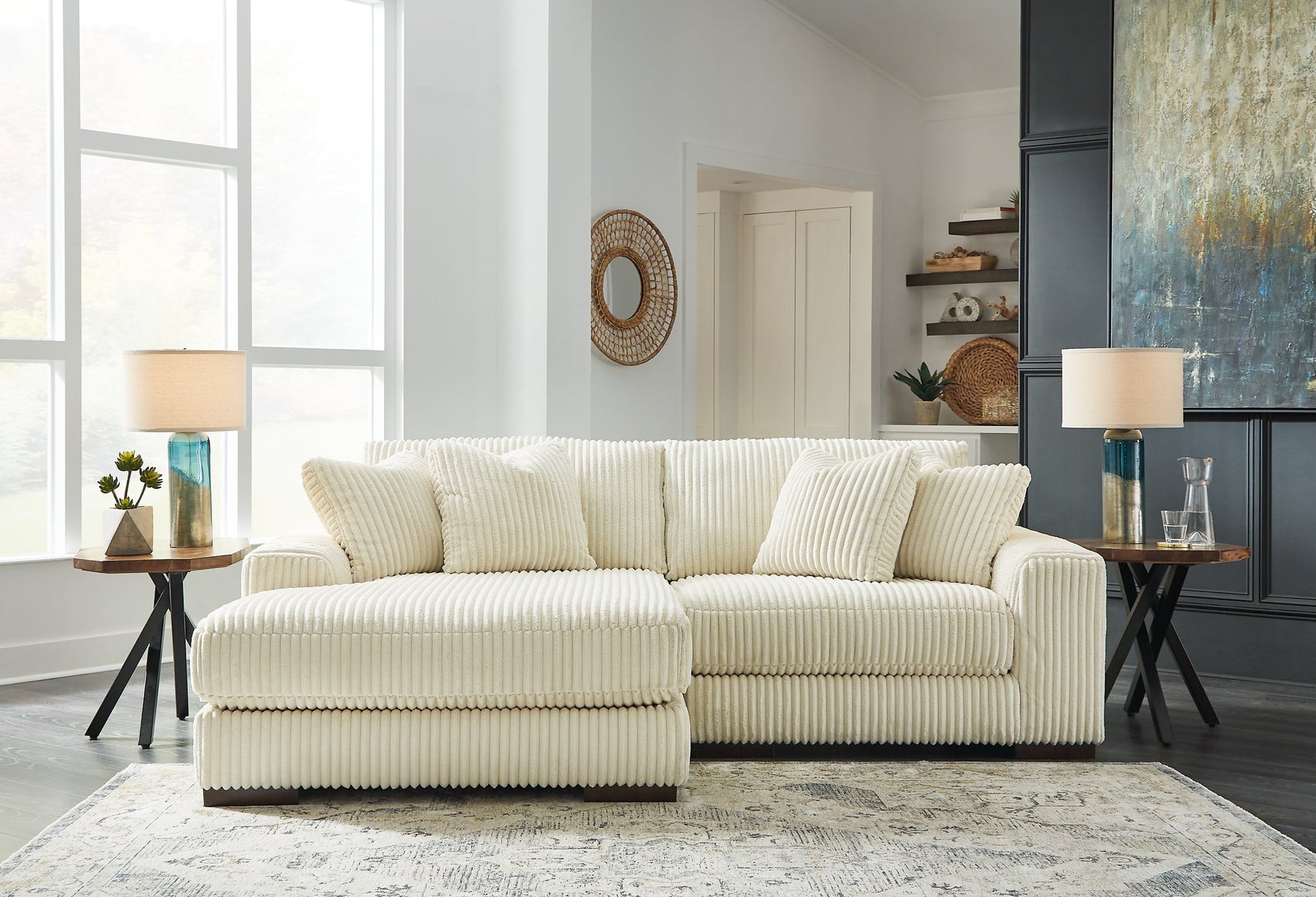 Lindyn Sectional with Chaise - Half Price Furniture