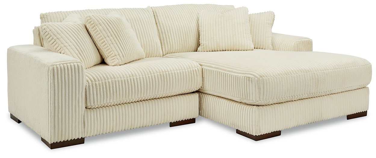 Lindyn Sectional with Chaise Half Price Furniture