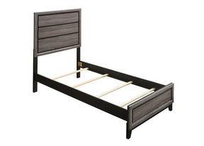 Watson Twin Panel Bed Grey Oak Half Price Furniture