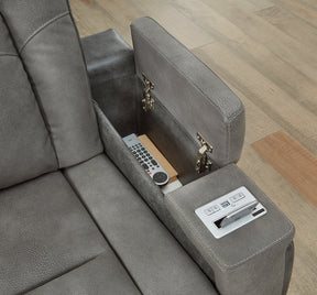 Next-Gen DuraPella Power Reclining Loveseat with Console - Half Price Furniture