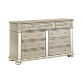 Heidi 9-drawer Dresser Metallic Platinum Half Price Furniture