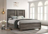 Janine Panel Bed Grey Half Price Furniture