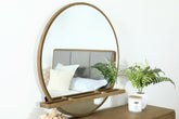 Arini Round Dresser Mirror Sand Wash Half Price Furniture