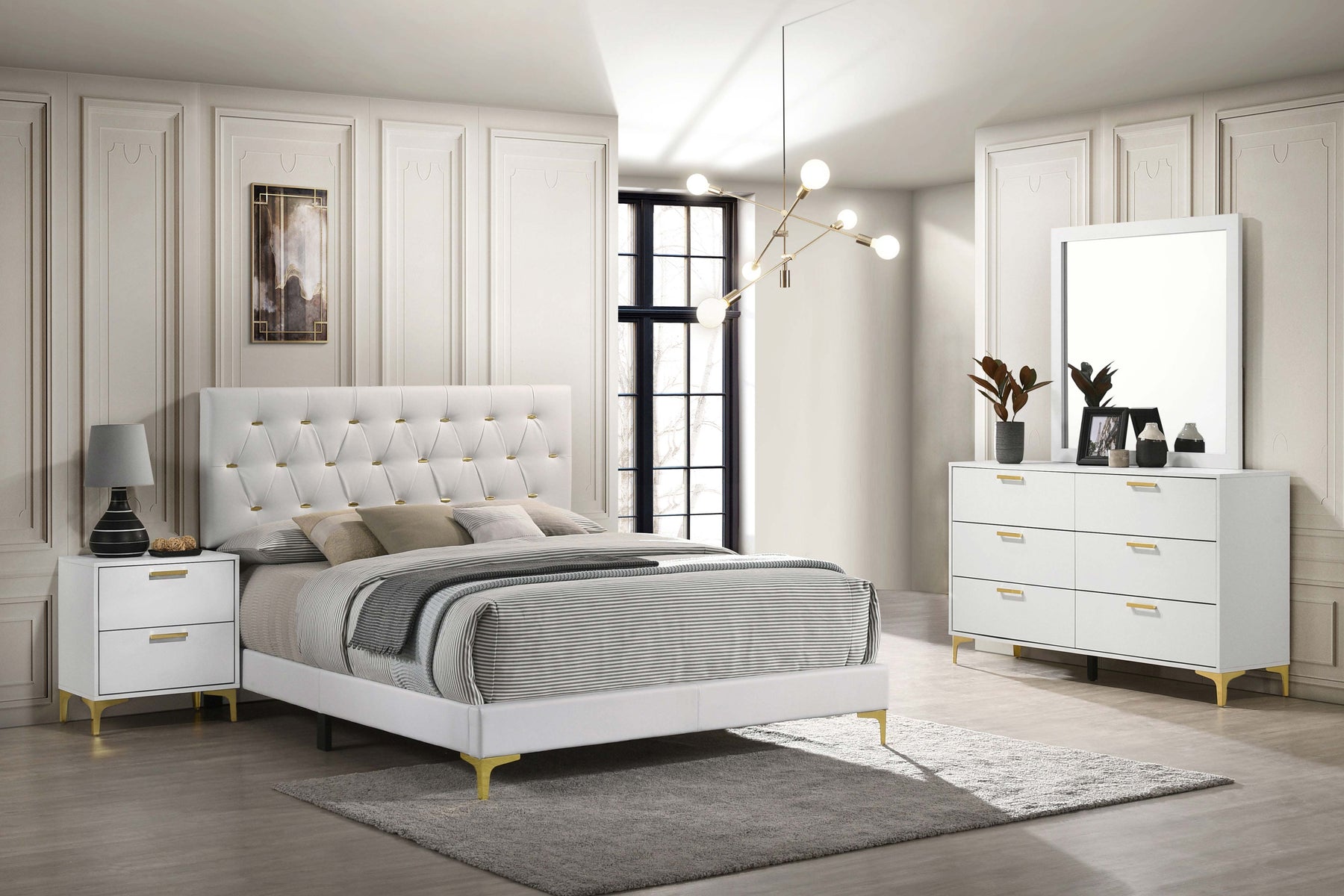 Kendall Bedroom Set White Half Price Furniture