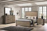 Baker Bedroom Set Brown and Light Taupe Half Price Furniture