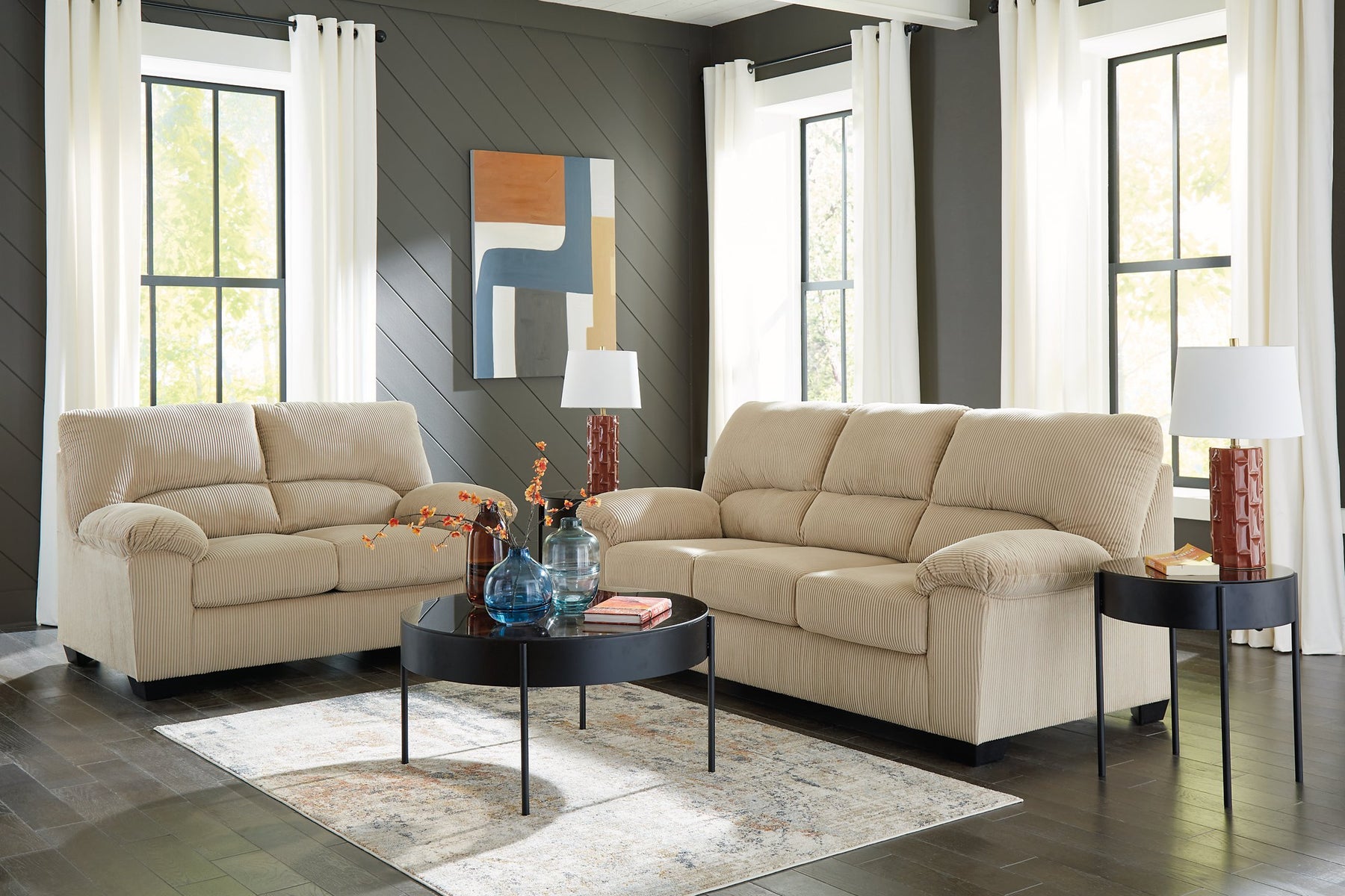 SimpleJoy Living Room Set - Half Price Furniture