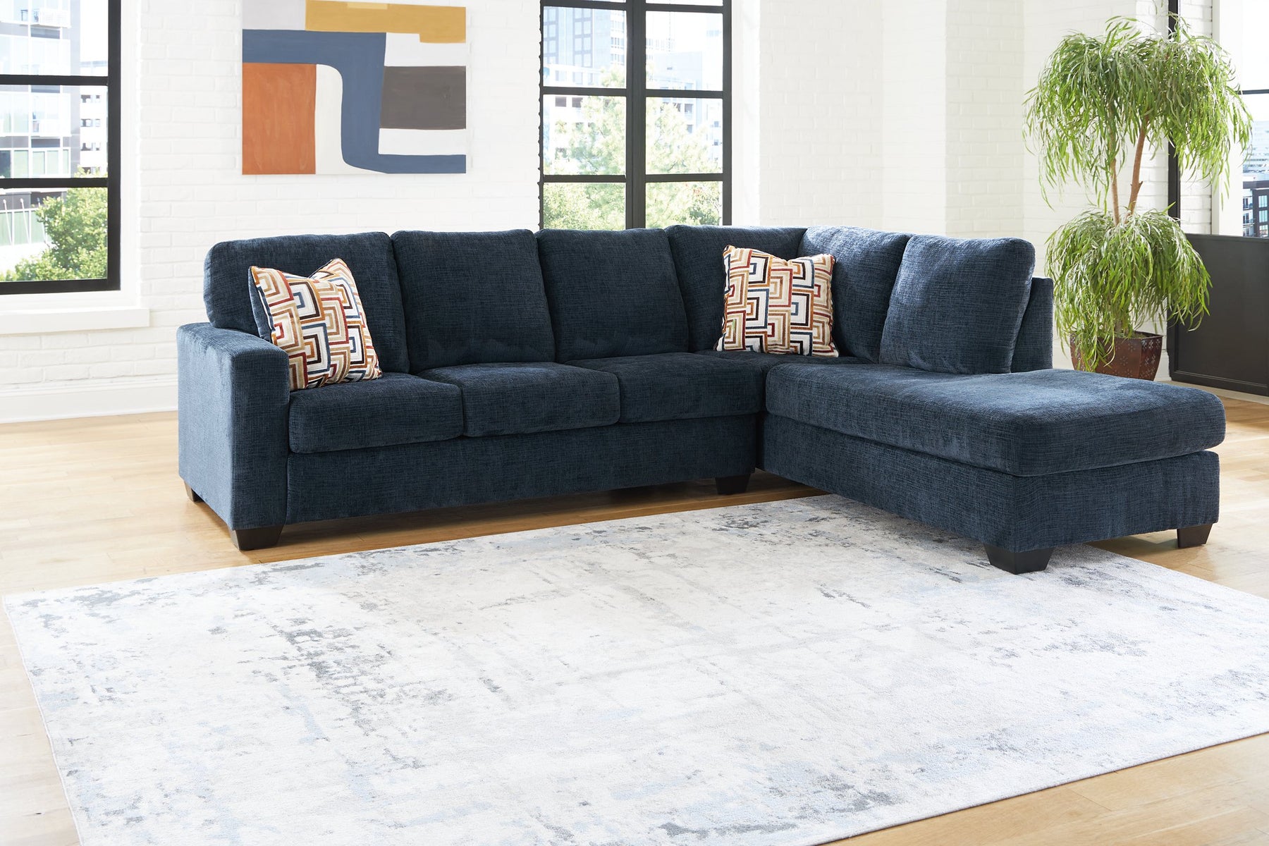 Aviemore Sectional with Chaise - Half Price Furniture