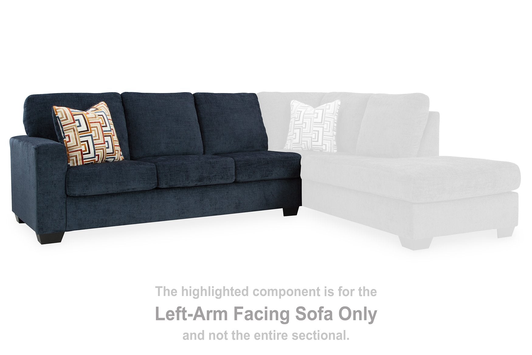 Aviemore Sectional with Chaise - Half Price Furniture