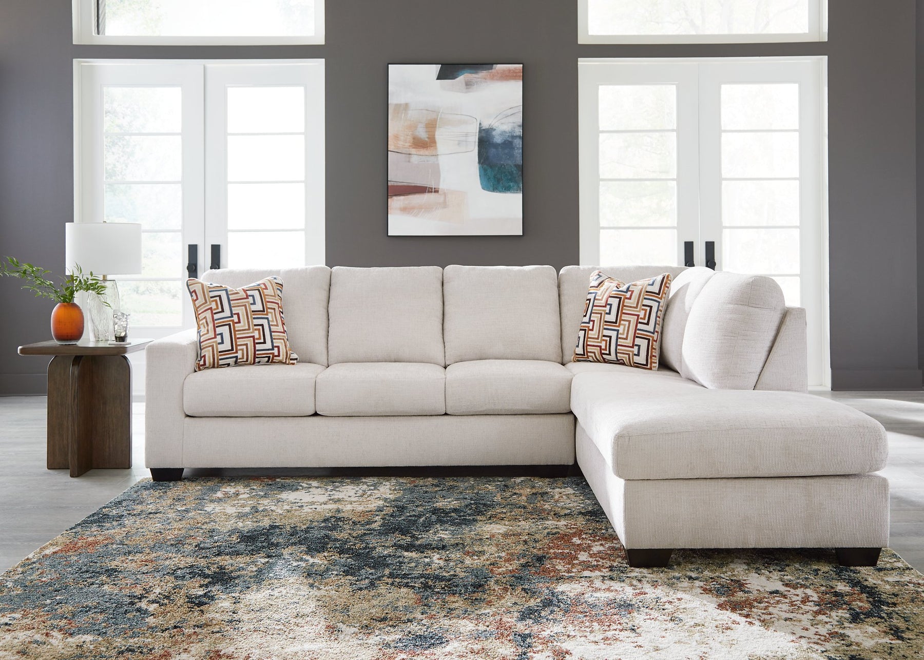 Aviemore Sectional with Chaise - Half Price Furniture