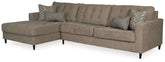 Flintshire 2-Piece Sectional with Chaise Half Price Furniture