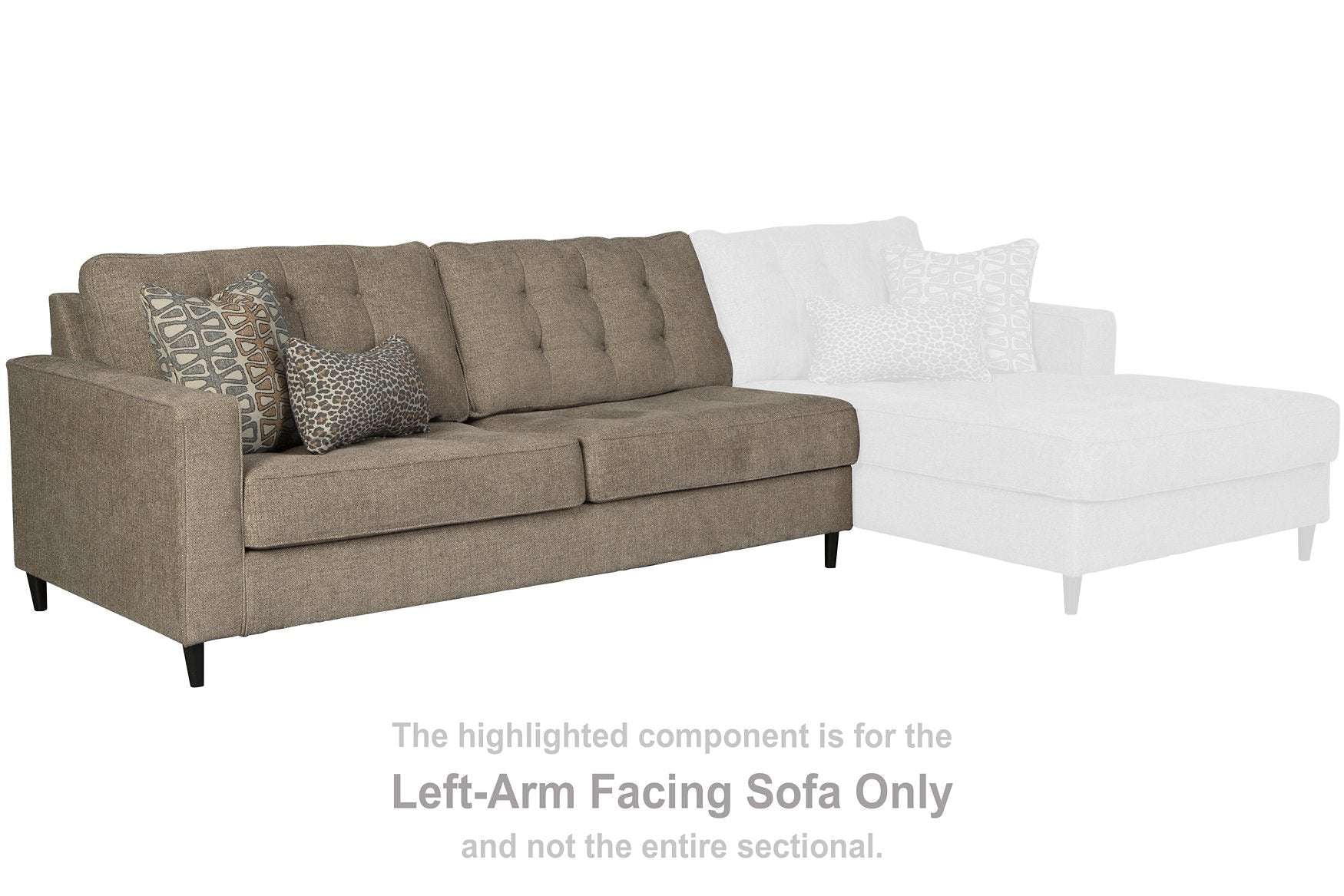 Flintshire 2-Piece Sectional with Chaise - Half Price Furniture