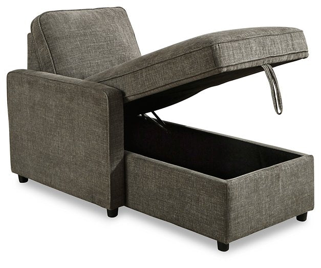 Kerle 2-Piece Sectional with Pop Up Bed - Half Price Furniture