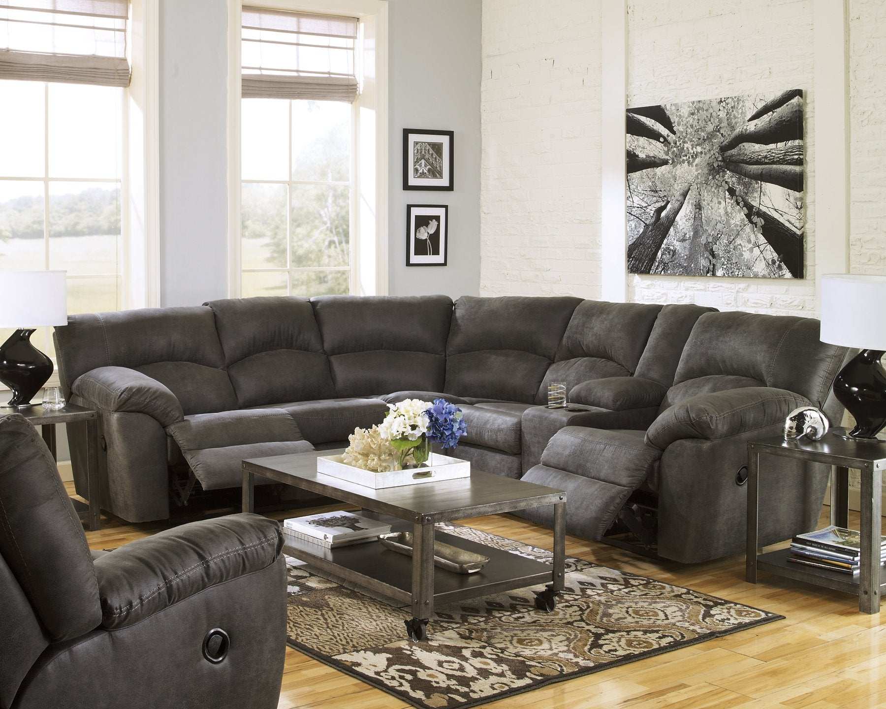 Tambo 2-Piece Reclining Sectional - Half Price Furniture