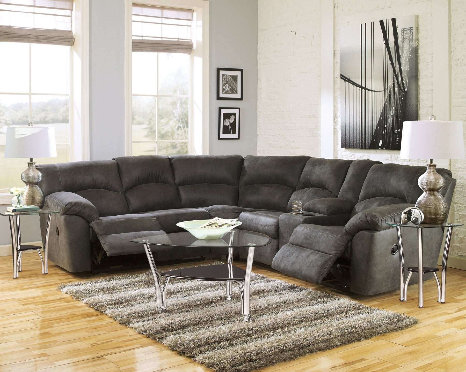 Tambo 2-Piece Reclining Sectional - Half Price Furniture