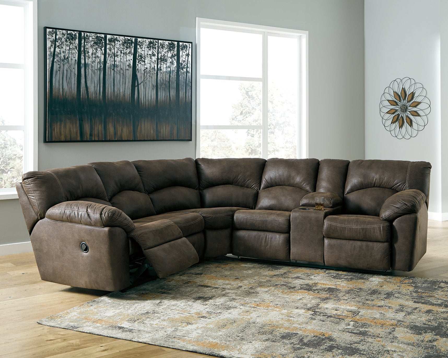 Tambo 2-Piece Reclining Sectional - Half Price Furniture