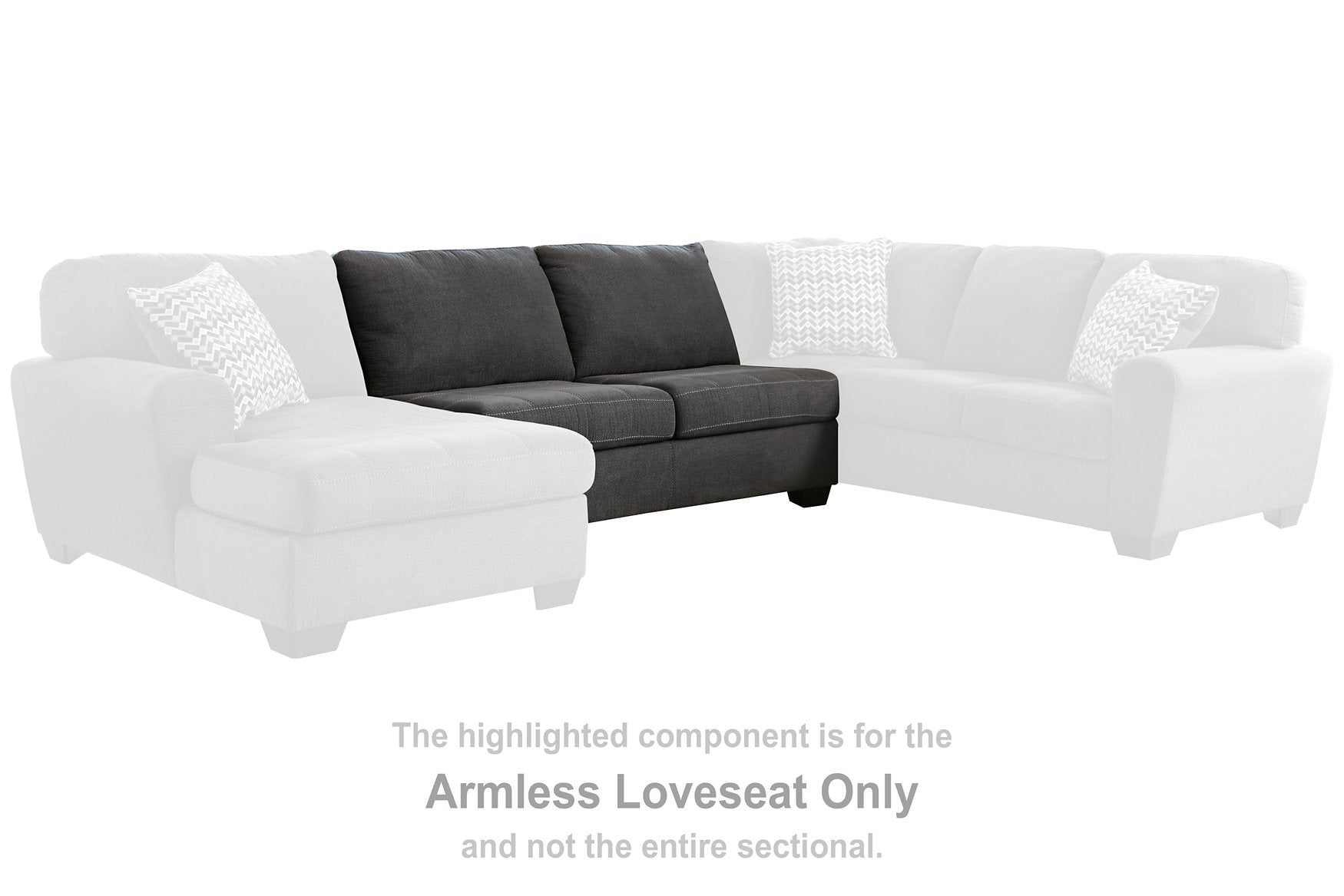 Ambee 3-Piece Sectional with Chaise - Half Price Furniture