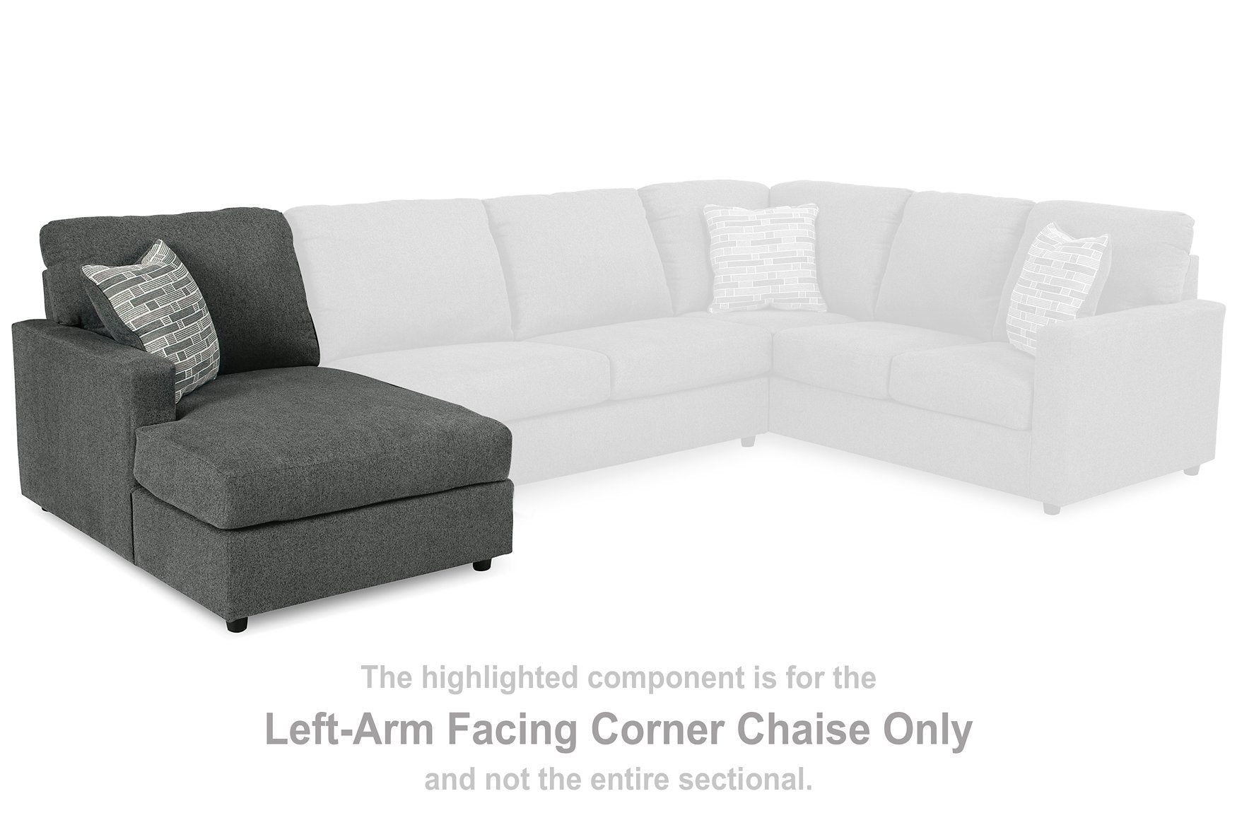 Edenfield 3-Piece Sectional with Chaise - Half Price Furniture