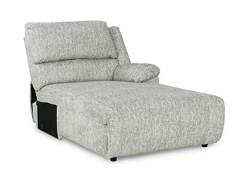 McClelland Reclining Sectional with Chaise - Half Price Furniture