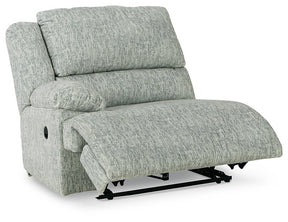 McClelland Reclining Sectional with Chaise - Half Price Furniture