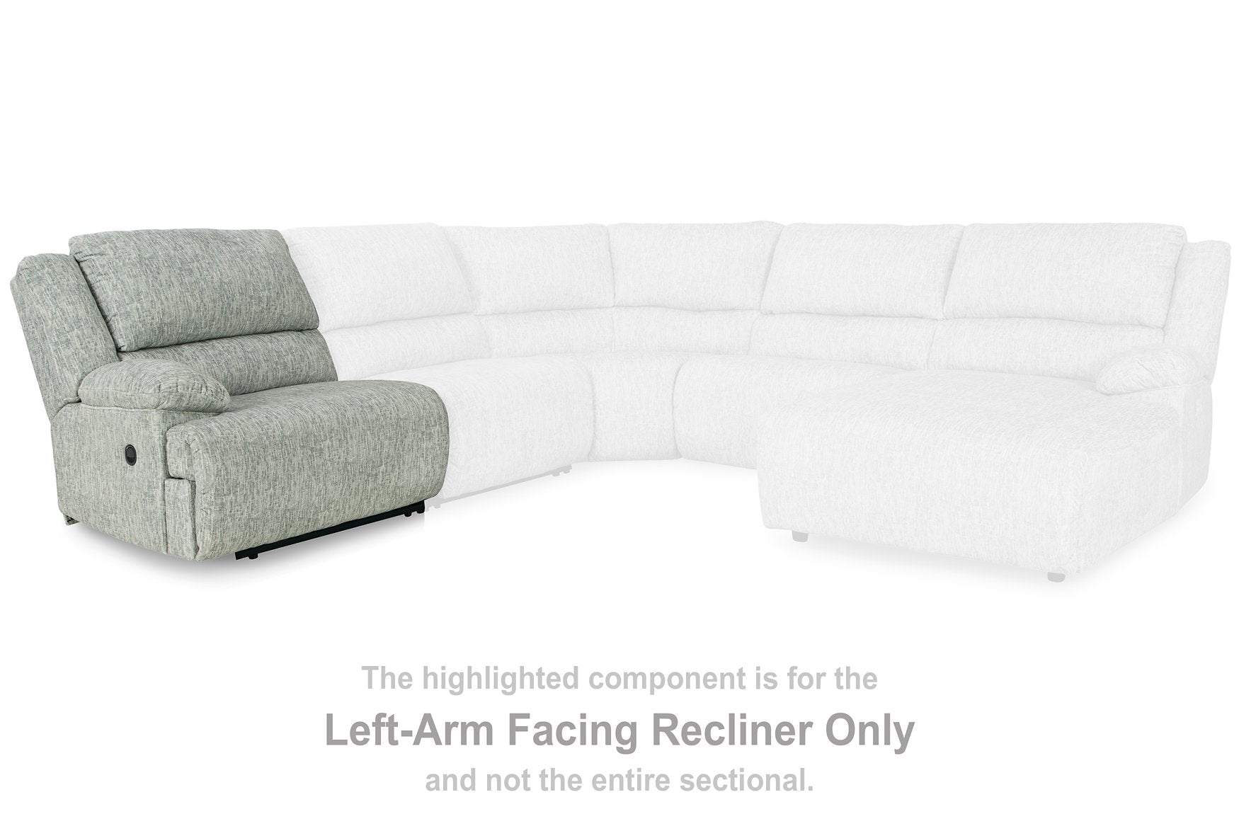 McClelland Reclining Sectional - Half Price Furniture